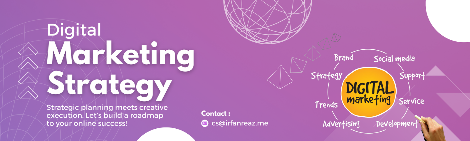 Illustration of a tailored digital marketing strategy for business growth