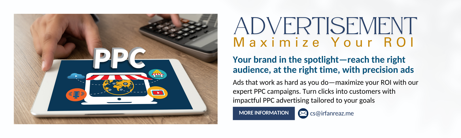 Targeted pay-per-click ads driving high-quality traffic to a website